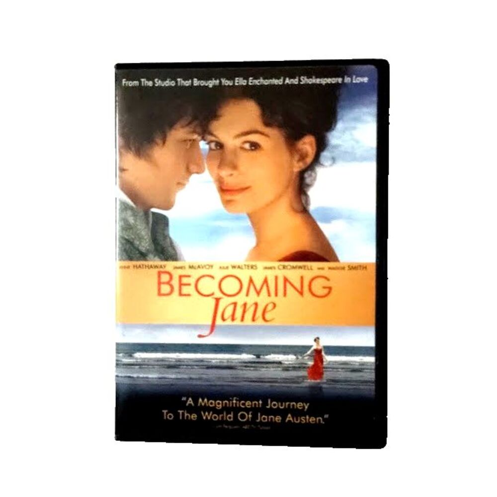Becoming Jane Drama Romance DVD 2007 Movie PG Anne Hathaway James McAvoy
